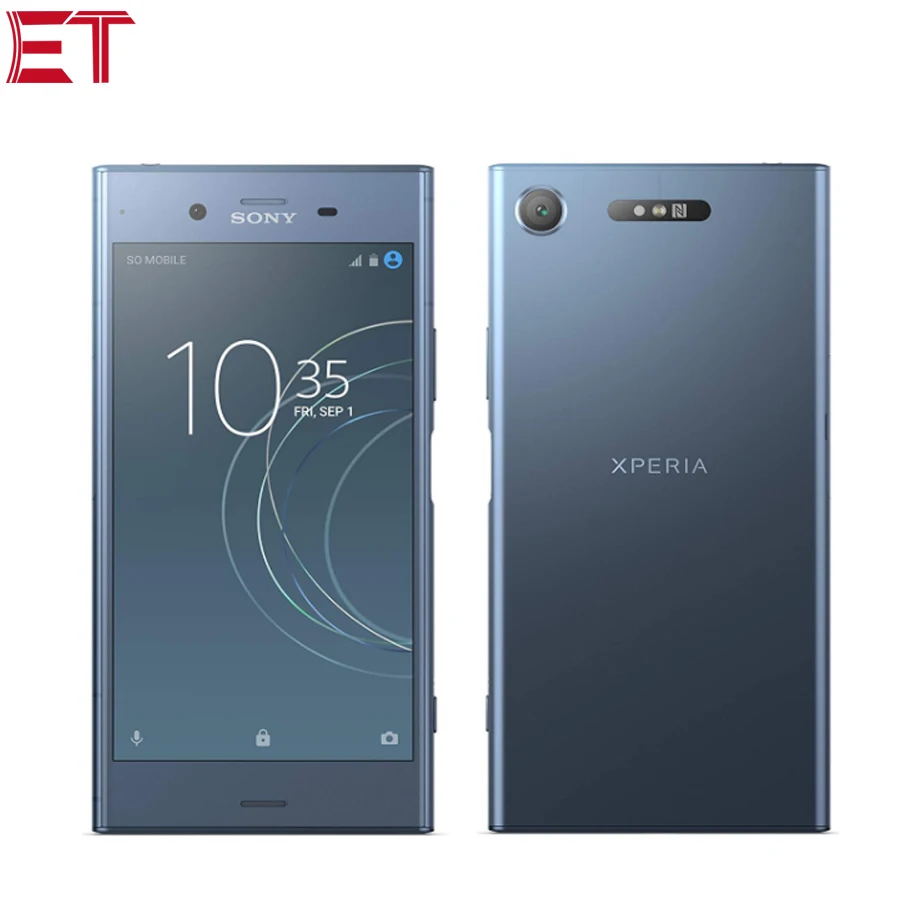 Мобильный телефон Sony Xperia XZ1 G8342 с двумя sim-картами, 5,2 дюймов, 4 Гб ОЗУ, 64 Гб ПЗУ, Восьмиядерный процессор Snapdragon 835, 2700 мАч, Android телефон