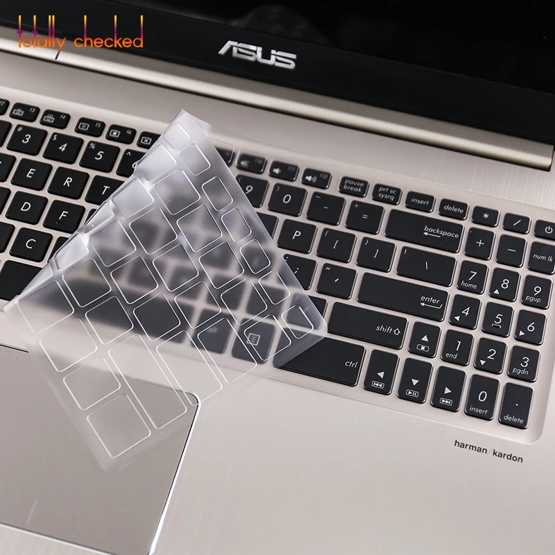 Защитный чехол для клавиатуры из ТПУ защитный ПУ Asus VivoBook Pro 15 N580VD M580VD N580G N580GD 6''