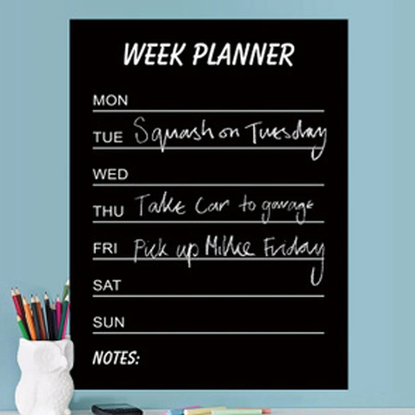 45*200 см Классная доска Наклейки съемный Книги по искусству доске стены Стикеры