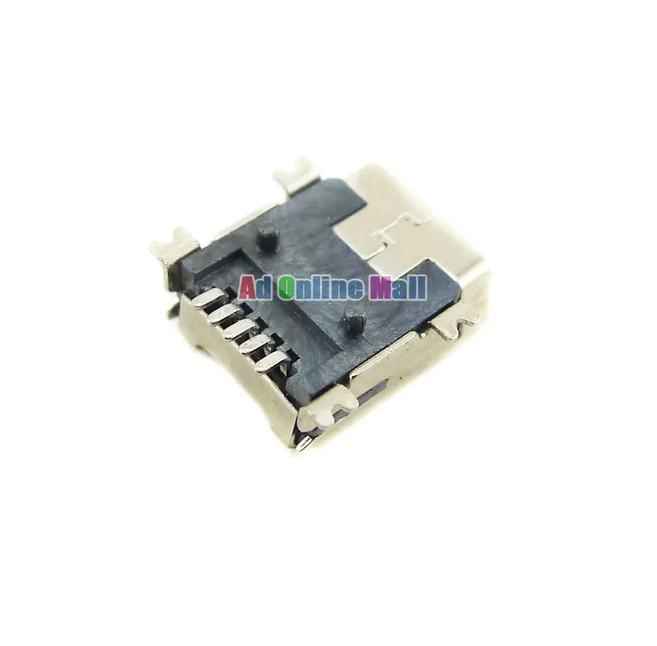 10 шт./лот USB Гнездо MINI 5P Интерфейс гнездовой SMD разъем | Электронные компоненты и