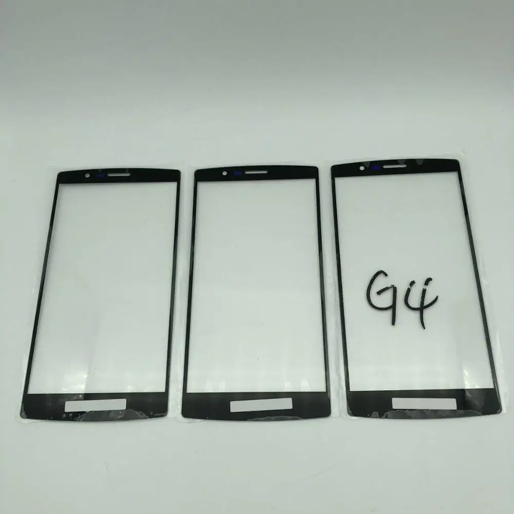 2 шт./пакет Высококачественная закаленная Передняя стеклянная панель для LG G4 H815