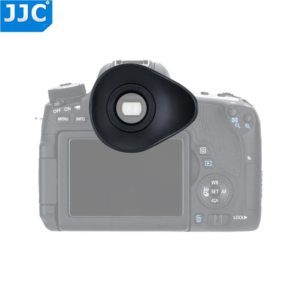 JJC Eyepiece наглазник видоискатель тени для век Canon EOS 5D Mark II 6D 800D 750D 77D 80D 90D заменяет Eb