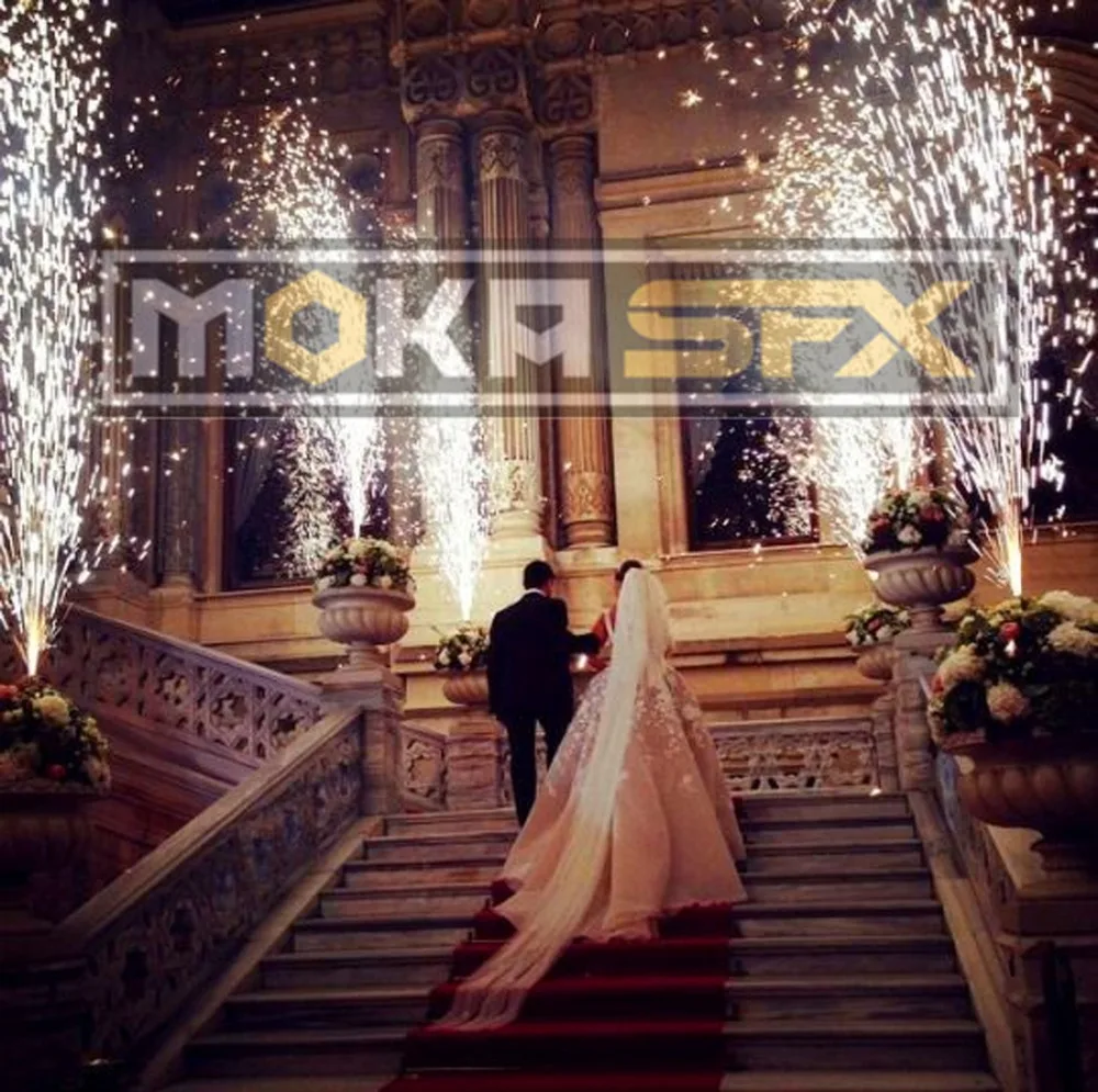 White Cold Spark Special Effect DMX Wireless Remote Control for Wedding Nightclub Stage Party Fire Machine/MK-E11 | Лампы и освещение