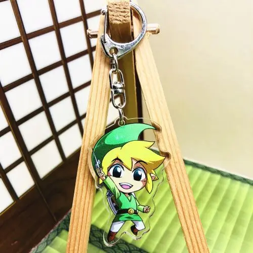 Link Zelda модные аниме акриловые брелки мультяшный брелок подвеска игрушки унисекс