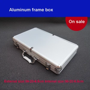 Ящик для инструментов из алюминиевого сплава, домашняя коробка для хранения, портативный чемодан для хранения, Дорожный чемодан, органайзер, кейс, инструменты