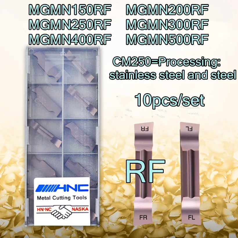 MGMN150RF 200RF 250RF 300RF 400RF 500RF правый ручной инструмент 10 шт./компл. CM250 = обработка: