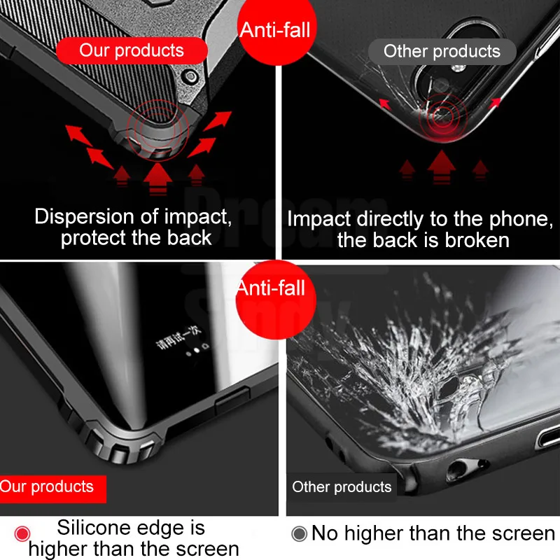 Роскошный противоударный мягкий чехол для Xiaomi Redmi 7 5a 5 Plus 6 Pro K20 Note Pocophone F1 |