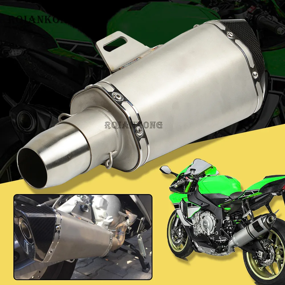 36 51 мм выхлопная Муфельная труба для мотоцикла YAMAHA XV 950 RACER TDM 900 MT 125 MT125 01 YBR YZF