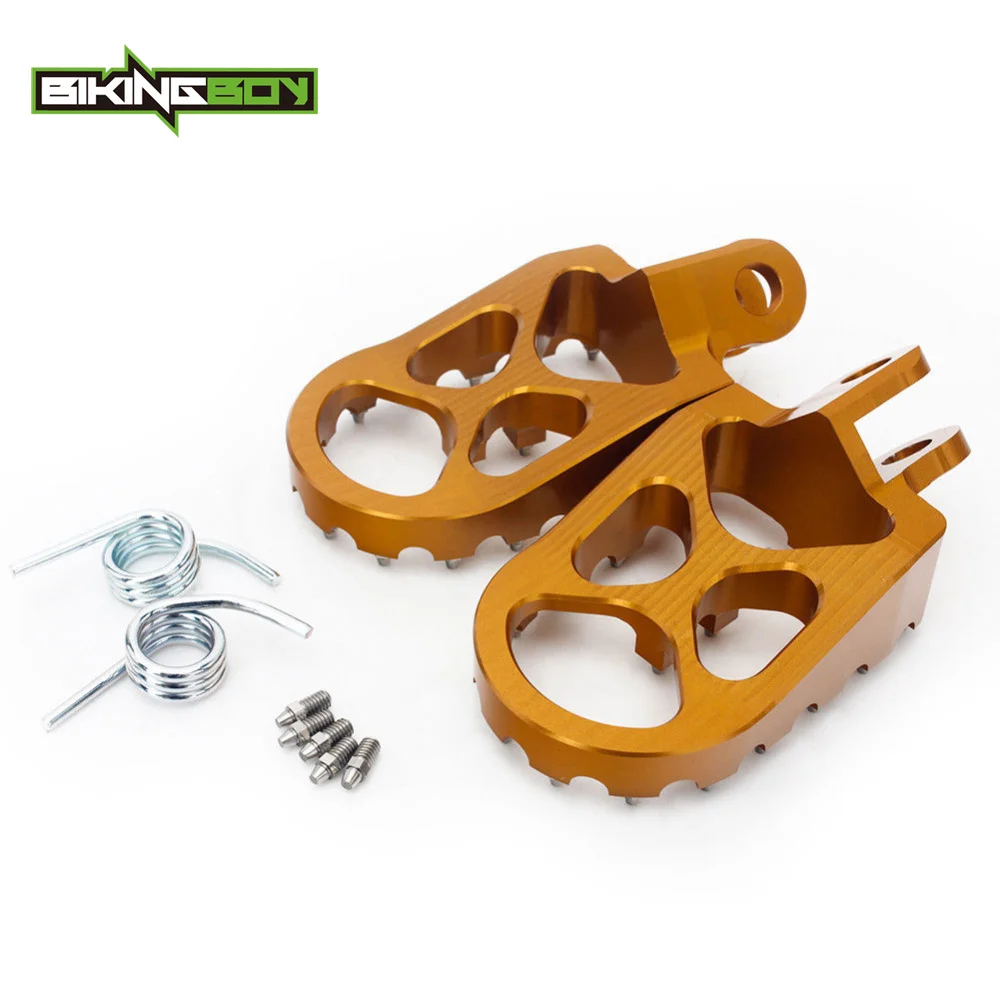 BIKINGBOY MX подножки, подставки для педалей, подножки для SUZUKI RM 125 250 91-02 RMX 250 R S 93-99 DRZ400 E S 00 01 02 DRZ 400 SM 05-16