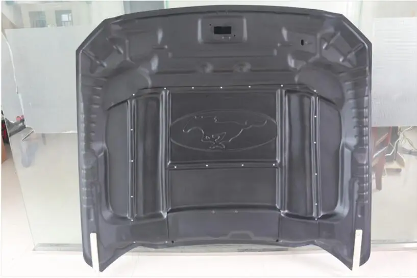 Передний бампер для автомобиля Ford Mustang ABS/углеродное волокно капоты двигателя 2010