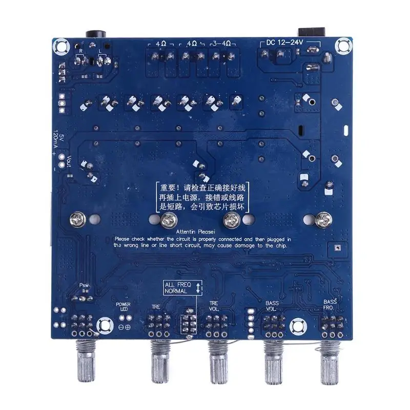 DC12V 24V 2x50 Вт + 100 цифровой аудио усилитель плата TPA3116D2 сабвуфер динамик усилители
