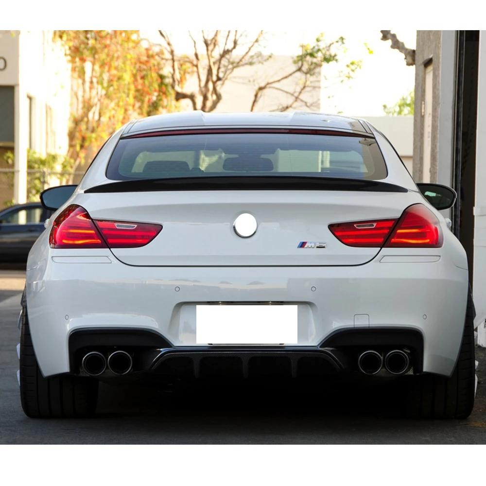 Стильные крыла для багажника из углеродного волокна M6 BMW F06 F12 F13 640 650 2014
