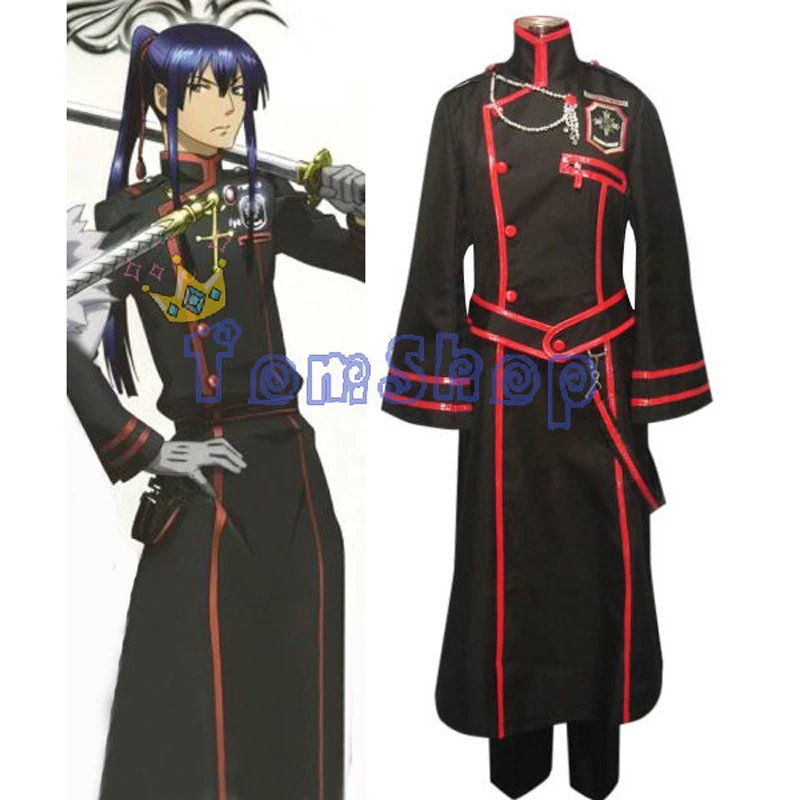 В стиле аниме Ди: серо man Канда Юу 3rd Косплей форма костюм полный набор Для мужчин