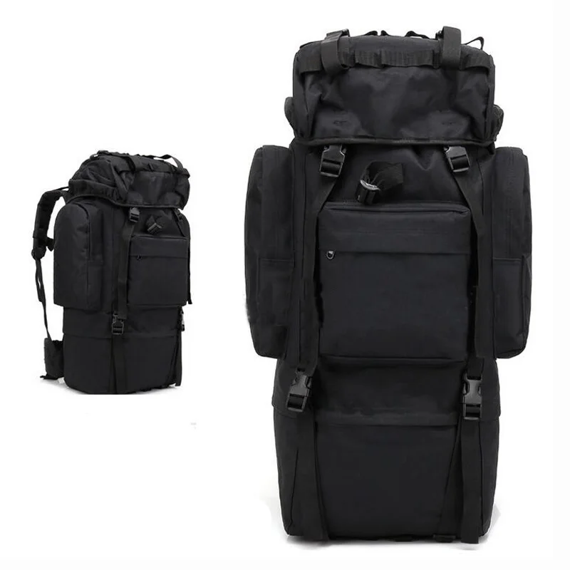 Kopen Outdoor Sporttas 65L Tactische Tas Rugzak Militaire Camping Wandelen Bergbeklimmen Tas Voor Jacht Klimmen 9 Kleuren