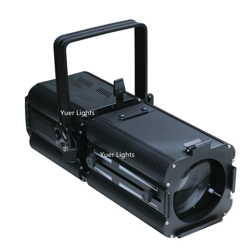 200W White Color COB LED Zoom Profile Spot Light Studio Move Theater Background Projector 4 Dimmer Curve/Strobe Lights | Освещение
