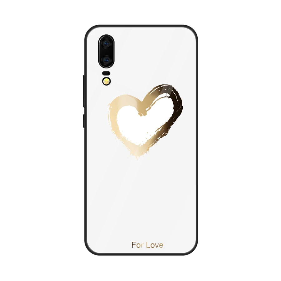 SW15 Чехол из закаленного стекла IQD TPU для huawei mate P20 P30 Pro mate 20 10 Lite mate 20 Pro, жесткий чехол на заднюю панель, защитный чехол - Цвет: SW15