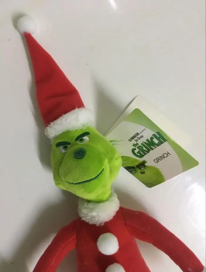 2 вида стилей/Лот, косплей, Grinch Who stop, Рождественский фильм, Grinch santa suit Beanie, плюшевая игрушка в виде животного, кукла, рождественский подарок