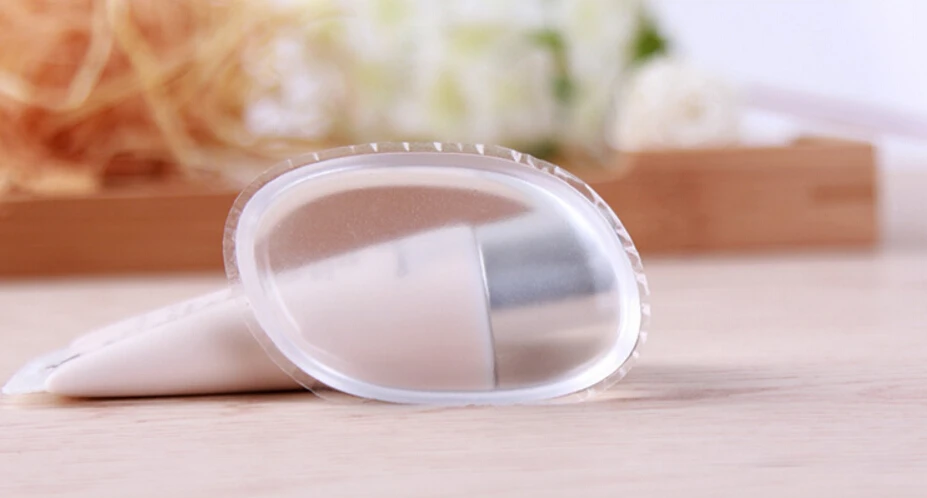 500 шт. силиконовая косметическая губка для лица косметический спонж макияжа