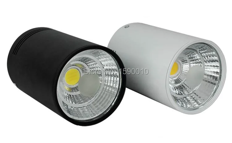 10pcs spot led 5W 7W 10W 15W 20W 30W Mounting surface ceiling lights 85~265V warm/day/cold white lighting kitchen | Лампы и освещение
