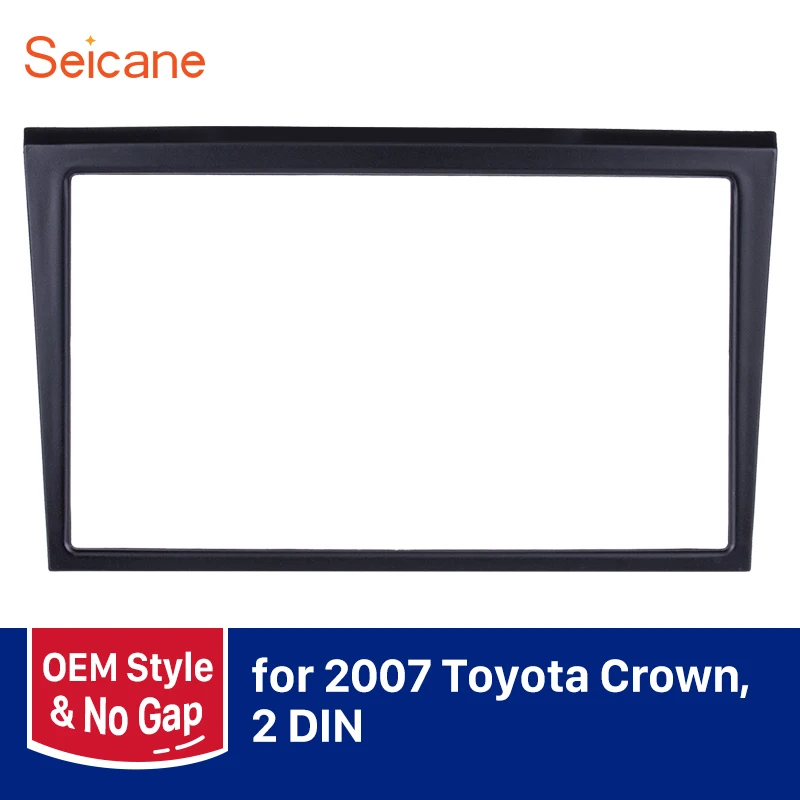 Автомобильная магнитола Seicane 2 Din рама для автомагнитолы 2007 Toyota Crown 173*98 мм