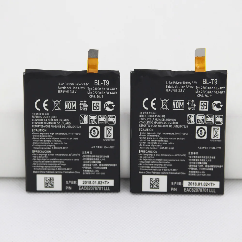 Аккумулятор для LG Nexus 5 E980 G D820 D821 BL T9 BLT9 емкостью 2300 мАч | Мобильные телефоны и