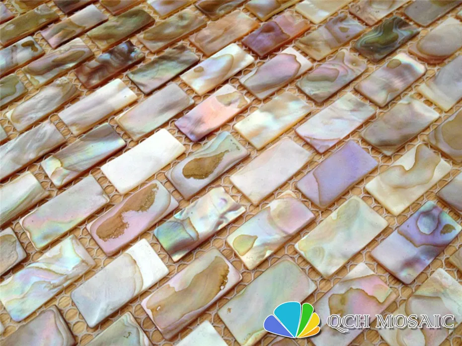 Пресноводная раковина mother of pearl мозаичная плитка для кухни backsplash и ванной комнаты