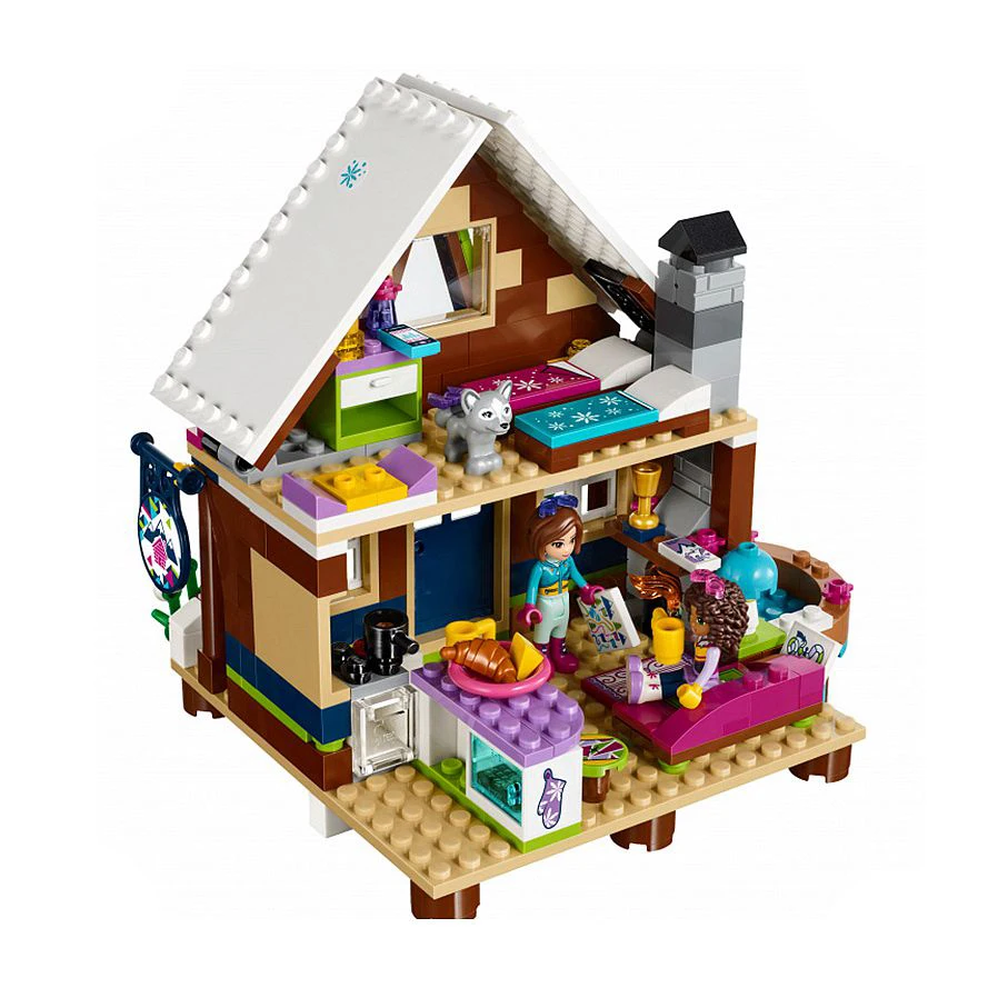 Строительные блоки 01040 514 шт. Совместимость с legoings друзья 41323 кирпичи принцессы