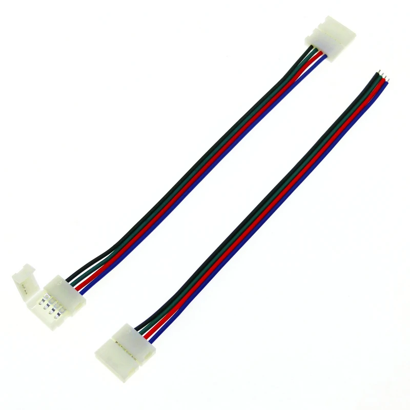 Светодиодная лента RGB 4pin 10 мм 5 шт./лот|connector|connector pitchconnector rca |