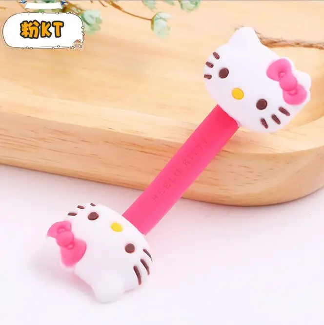 7 Горячая мультфильм Кабельный органайзер катушка намотки протектор провода шнур управление маркер держатель чехол для наушников iPhone Sansung MP3 USB - Цвет: 7