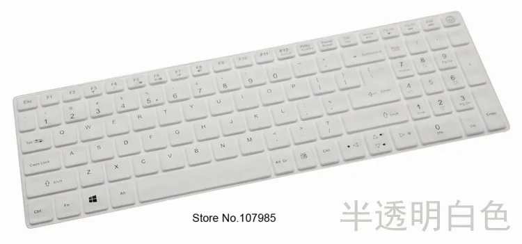 15 17 дюймов клавиатура протектор Силиконовый кожного покрова для acer Aspire ES1-523 ES1-523G ES1-533 ES1-572 F5-521 E5-573 E5-573G-59LG