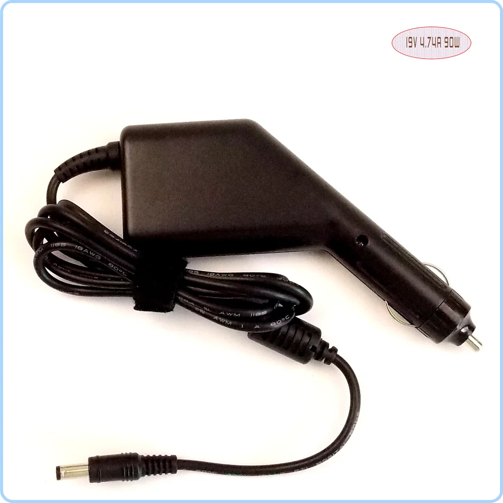 Ноутбук автомобильный DC адаптер зарядное устройство источник питания + USB порт