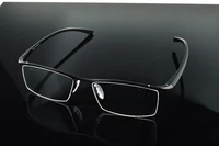 luxury men titanium black designer halfrim brand reading glasses 1 1 5 2 2 5 3 3 5 4 4 5 5