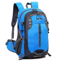 men travel 40 liters backpack women back pack laptop mochila waterproof nylon school bags male escolar