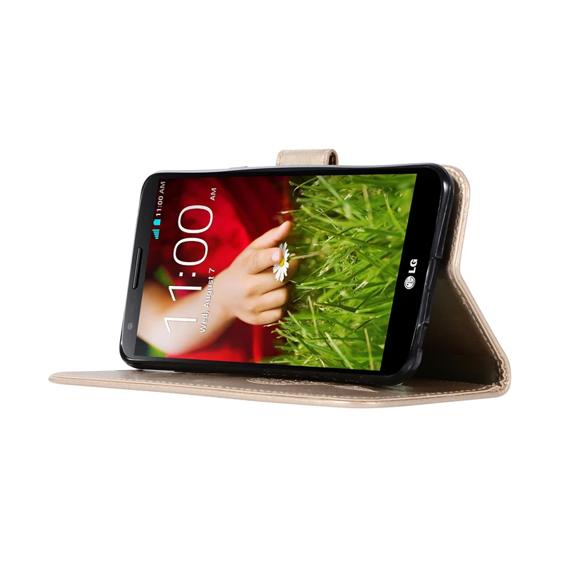 Модный чехол книжка с кошельком для LG X Power со слотом карт телефона K220DS K450 K220Z LGK220Z