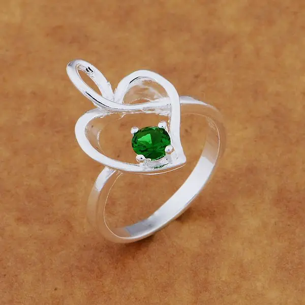 Оптовая продажа обручальные кольца посеребренные модные ювелирные изделия WR