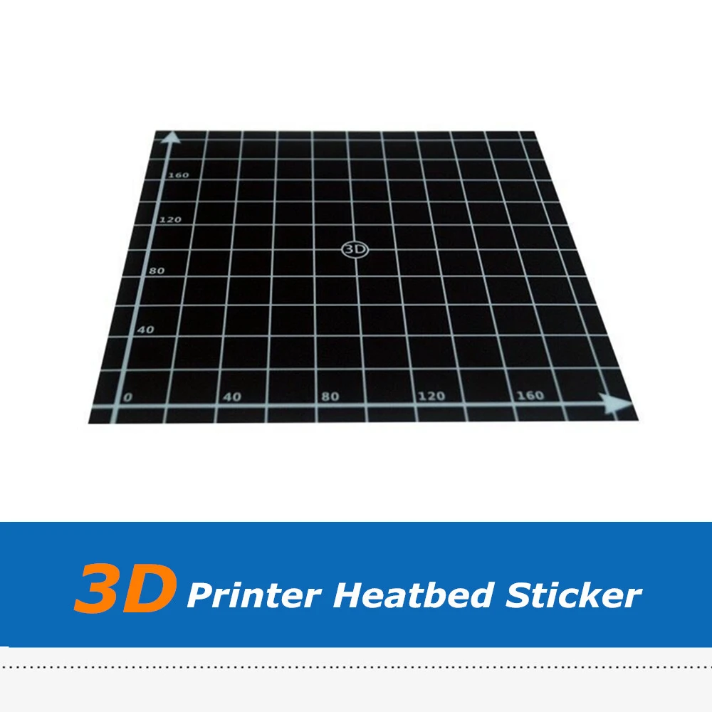 1 шт. 3D принтеры часть тепла Горячая наклейки для кровати с лентой 3M 220 мм 300