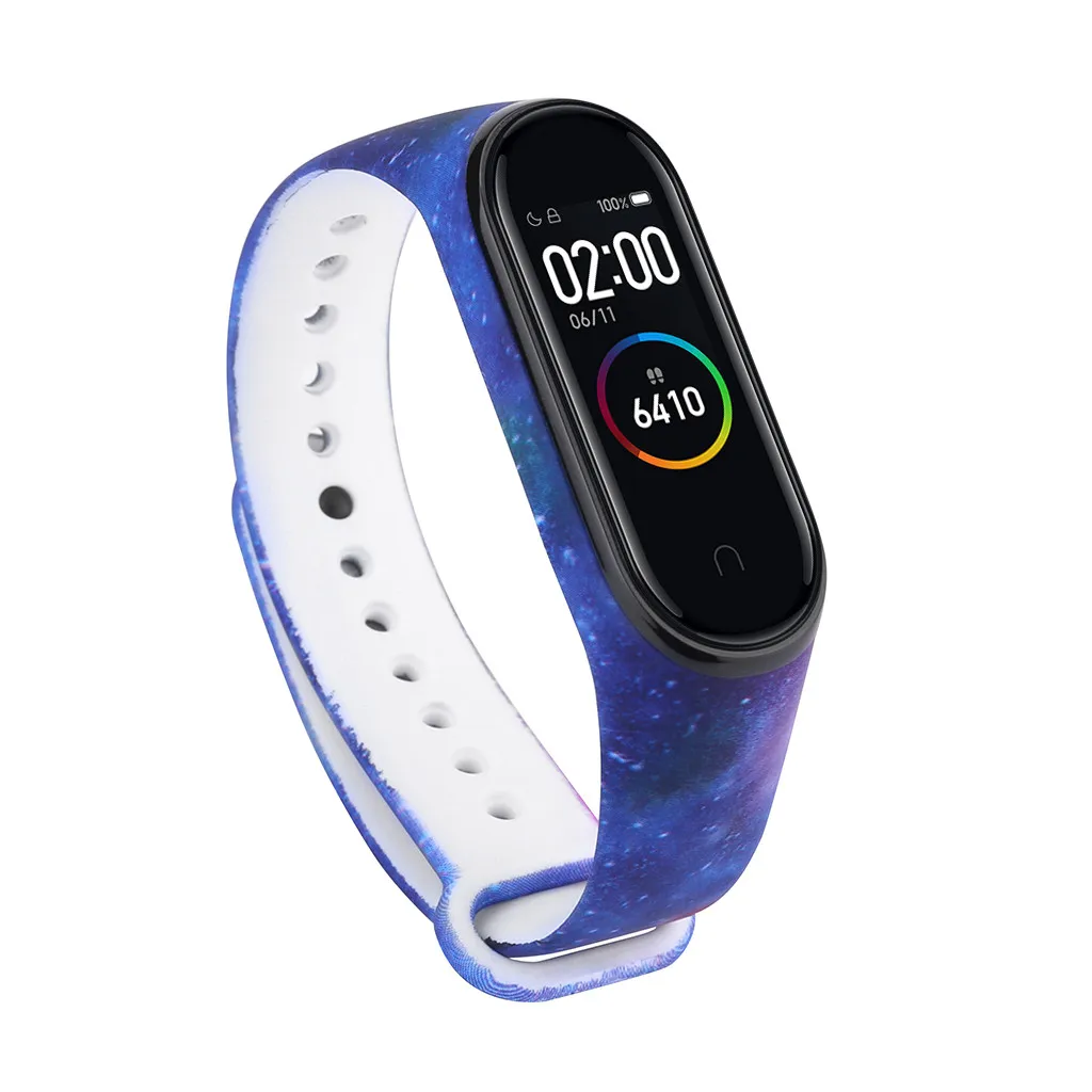 Сменный ремешок для часов Xiaomi Mi Band 4 аксессуары умных Прямая