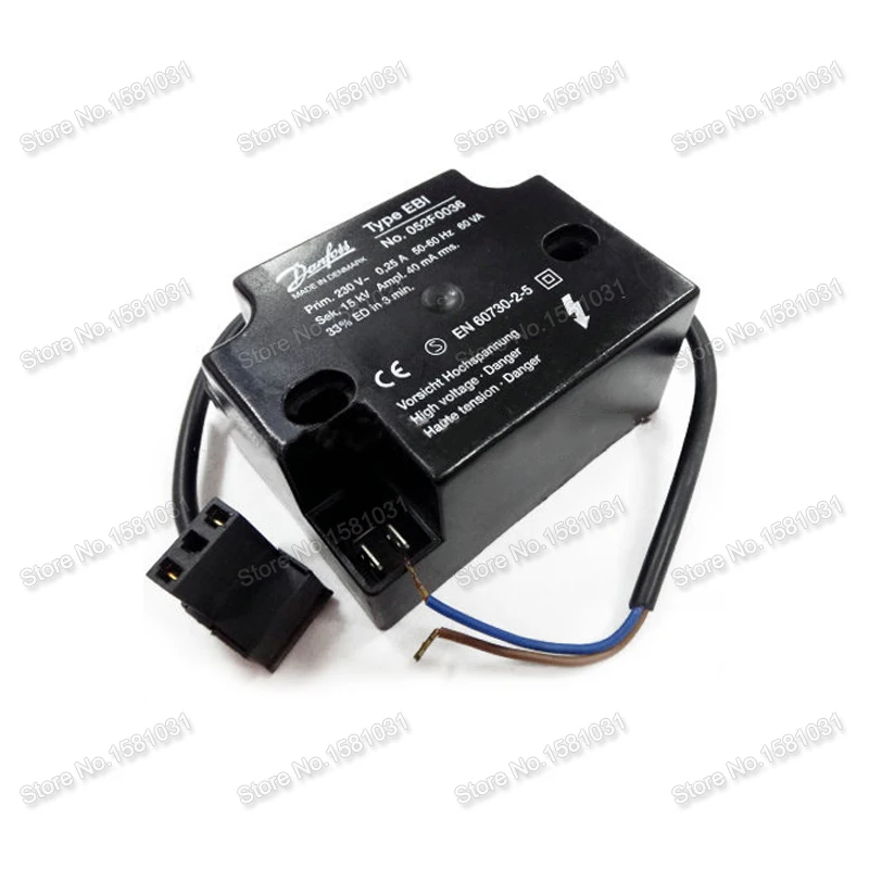 Трансформатор Danfoss igniton EBI No.052F0036 15 кВ для газовой горелки трансформатор с одним