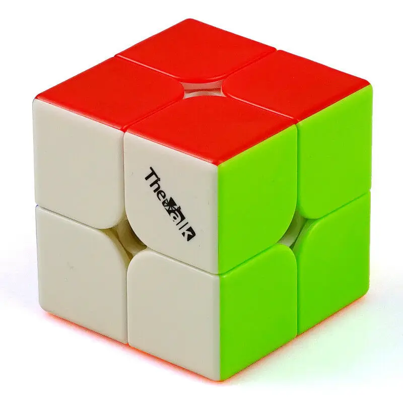 Волшебный куб QiYi Valk 2 м 2x2x2 без наклеек скоростной Магнитный Гладкий 3D головоломка