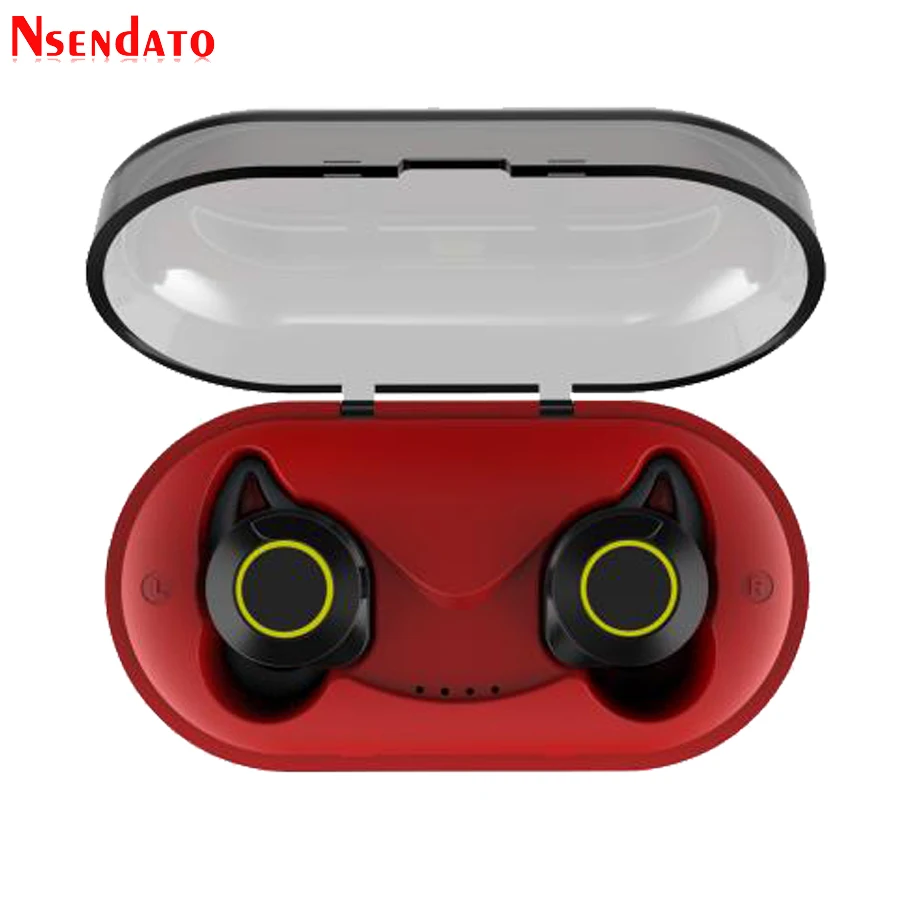 Наушники вкладыши TWS беспроводные наушники стерео Handfree гарнитуры Bluetooth V5.0 Hi Fi с