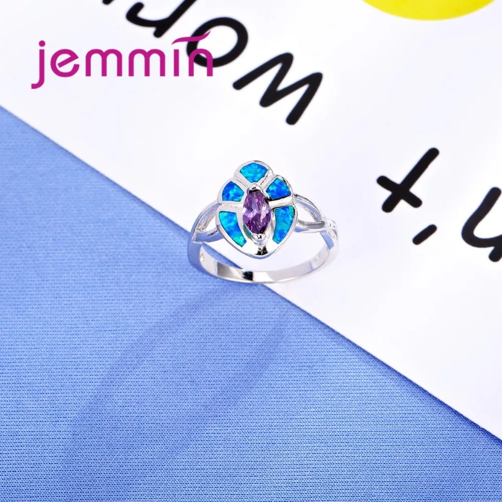 Женское кольцо из стерлингового серебра S925 вечерние ювелирные украшения с