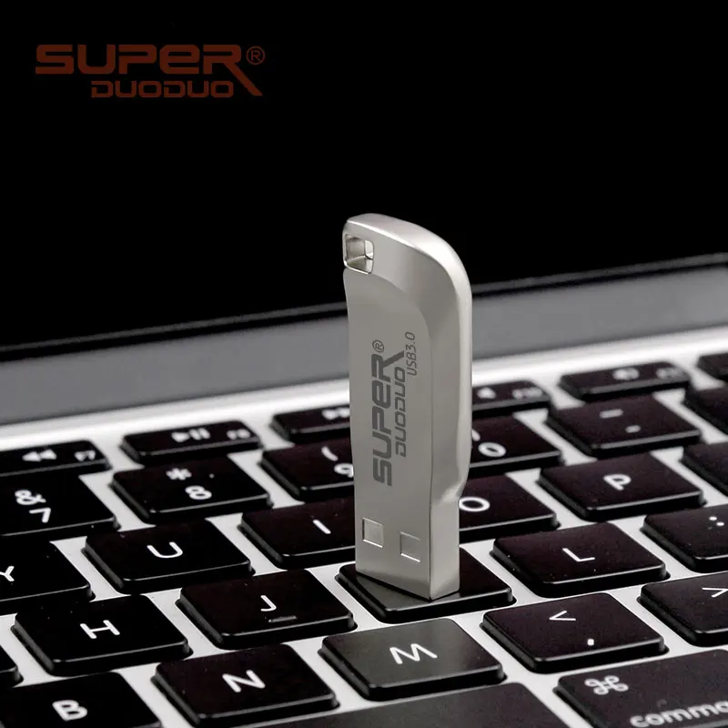 Горячая Распродажа Usb 3,0 Серебряная ручка привод 16 ГБ 32 ГБ 64 ГБ USB флэш-накопитель usb-флэш в виде ключа 128 ГБ мини флэш-usb флешка диск