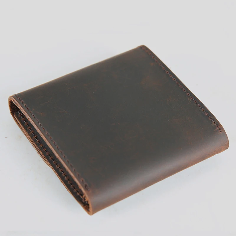 Genuine Leather Unisex Coin Wallet Simple Fashion Porte Monnaie Femme Hasp Porte Monnaie Porte Monnaie Homme Coin Purse Small