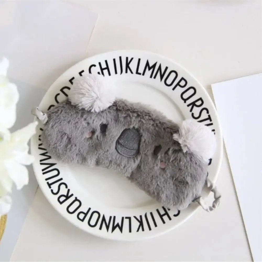 Koala Маска для сна, для путешествий, для женщин, Модный чехол, тени для глаз, повязка на глаза, губка, повязка на глаза, здоровье и красота - Цвет: Koala