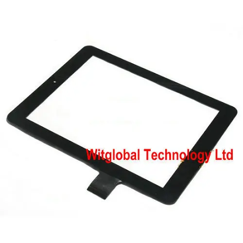 Черная новая 8 дюймовая емкостная сенсорная панель с цифровым преобразователем