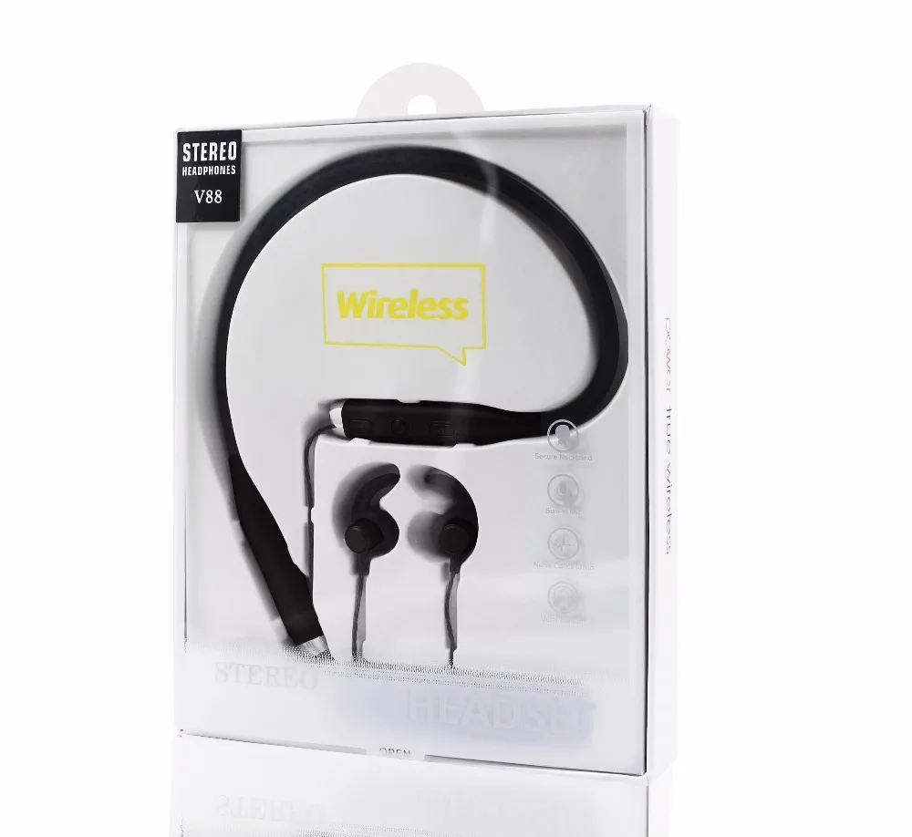 Shengtena беспроводной водостойкие Bluetooth наушники STN V88 микрофон Низкий Бас Наушники