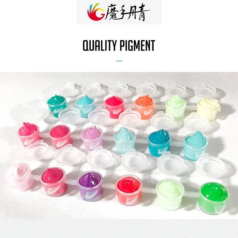 Diy картина маслом по номерам красочные Leopard Handpainted номер на холст для Гостиная Home