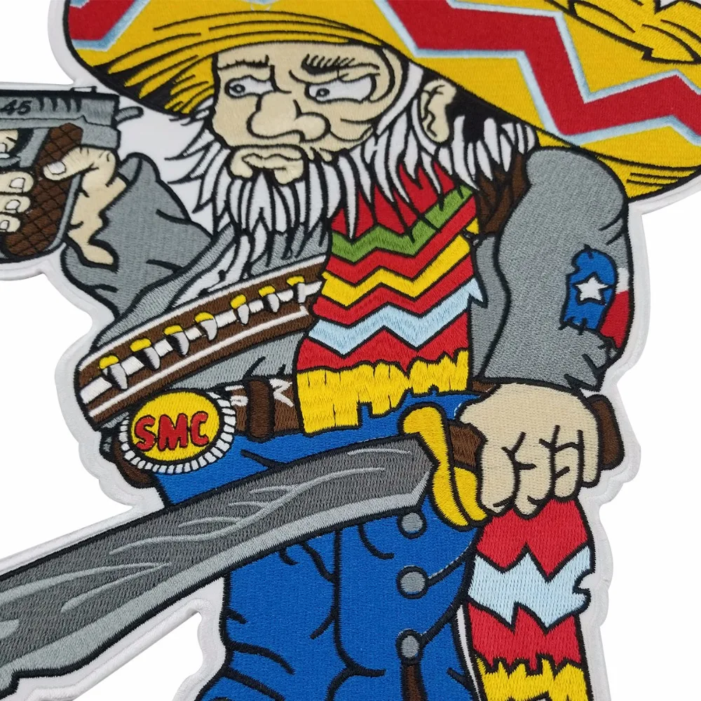 Bandidos байкеров рокер патчи Mc мотоциклетные байкерские Техас куртка набор патчей
