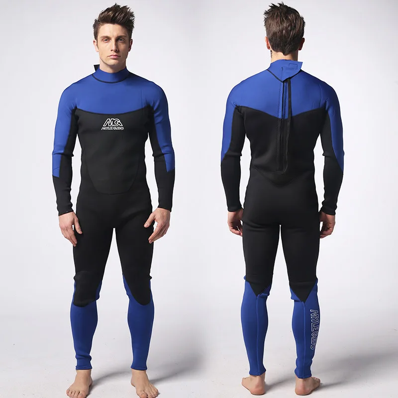 

3MM scuba diving suit SCR chloroprene rubber submersible surfers to prevent cold and warm men's outdoor products