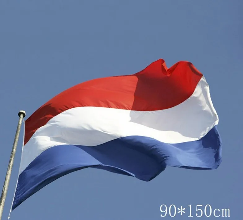 

Large Netherlands Flag Polyester Dutch National Banner Indoor Outdoor New Flag of Holland 90*150CM